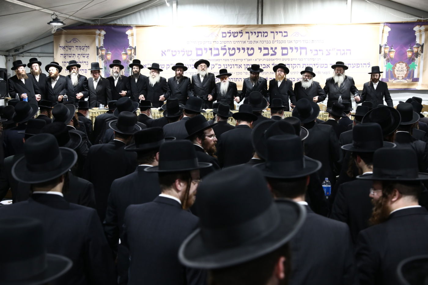 אב"ד סיגוט ובנו של האדמו"ר מסאטמר בביקור חיזוק בארץ