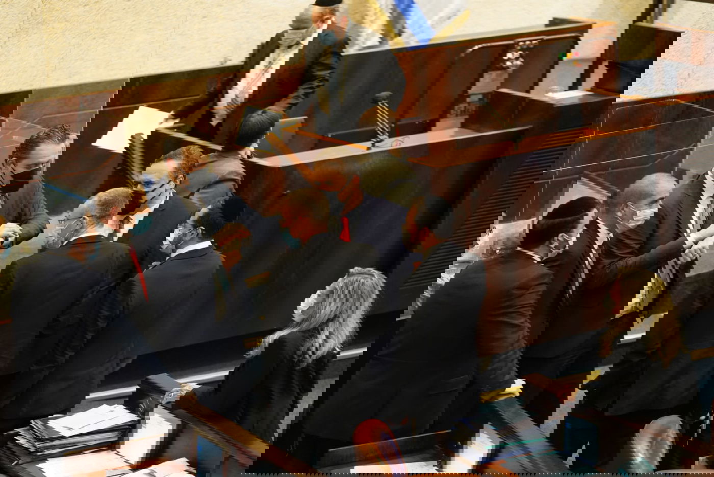 המהומה במליאה