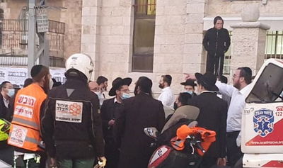 זירת התאונה, לפני זמן קצר