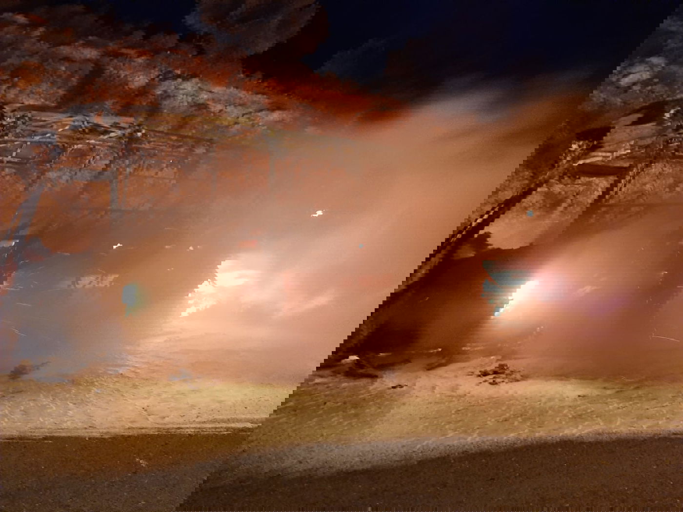 אוטובוס ממודיעין עילית לירושלים עלה באש