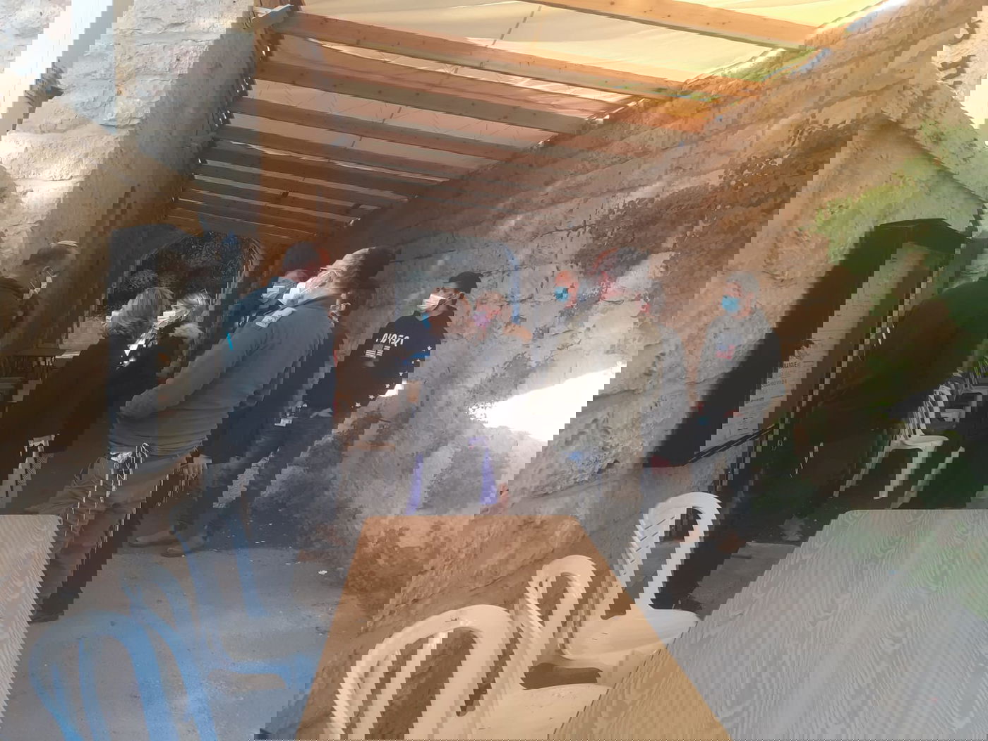 הגיעו לבחון את מתווה בתי הכנסת בשכונת שערי חסד בירושלים