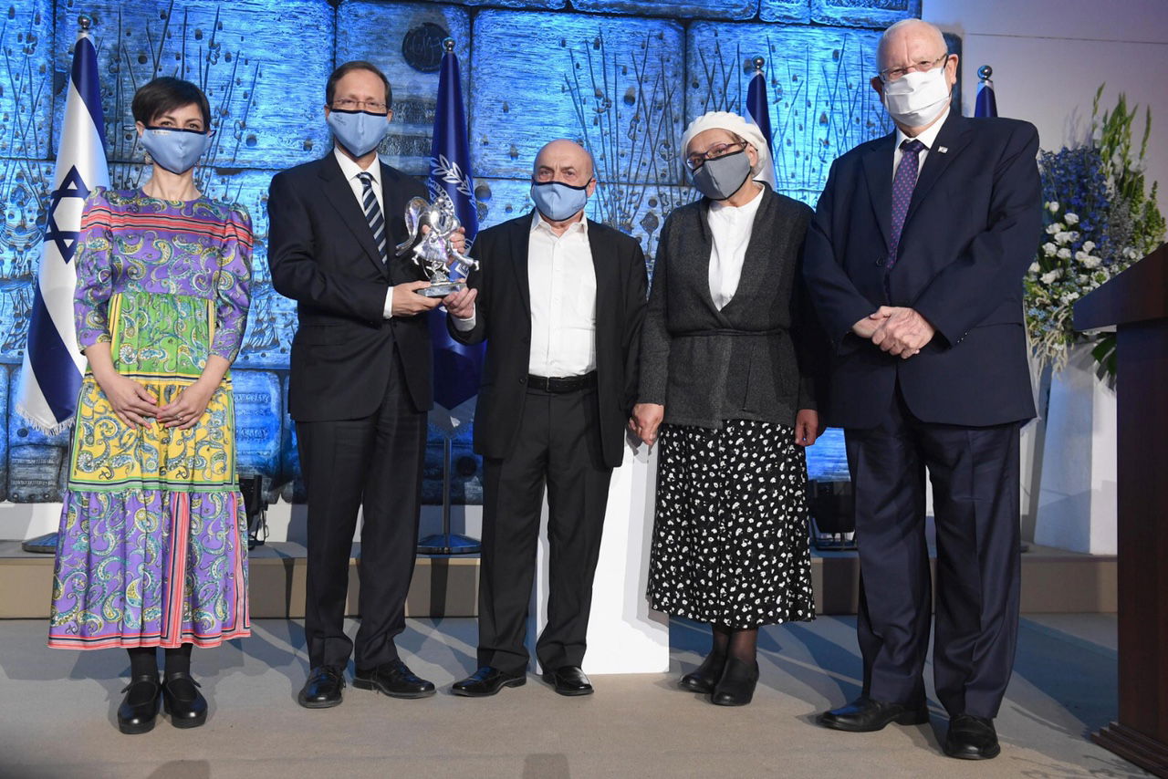 נתן שרנסקי זכה ב'פרס בראשית' היוקרתי