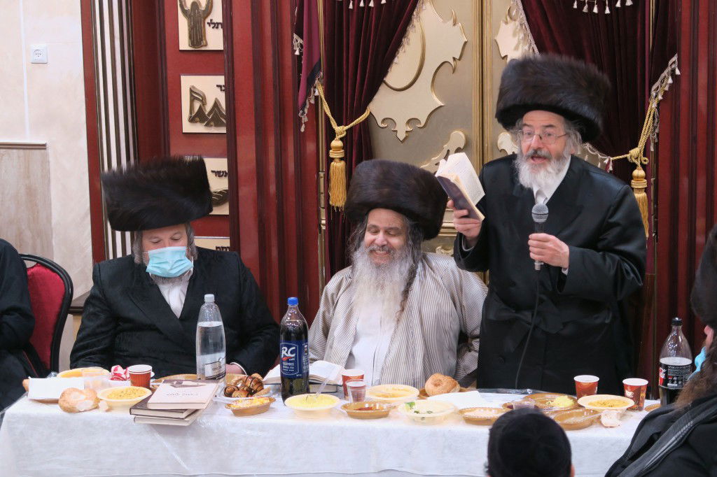 תיעוד: רבני ברסלב חנכו בית מדרש חדש בביתר עילית