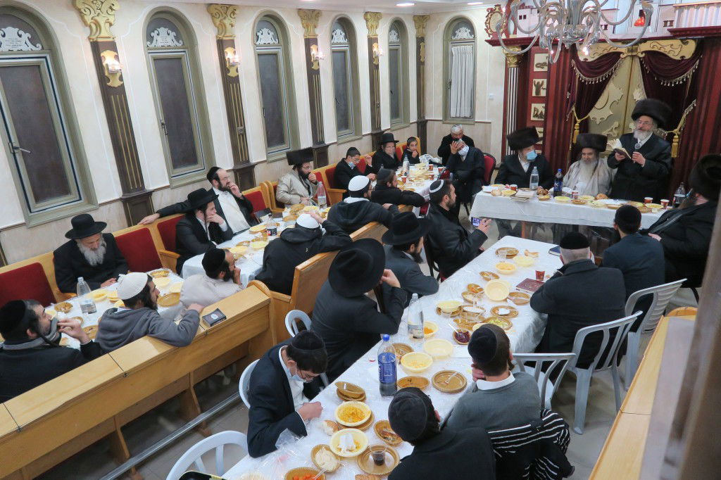 תיעוד: רבני ברסלב חנכו בית מדרש חדש בביתר עילית