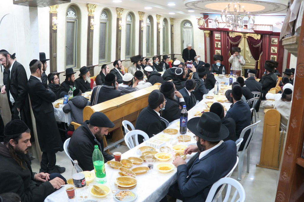 תיעוד: רבני ברסלב חנכו בית מדרש חדש בביתר עילית