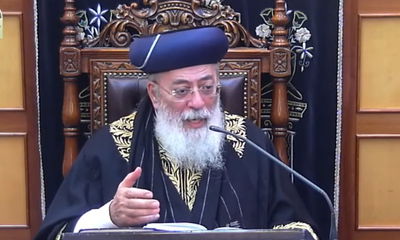 הראשל"צ הגר"ש עמאר על מתנגדי החיסונים: "זה הבל"