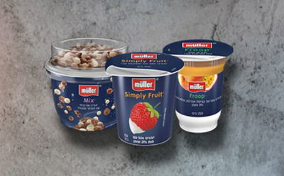 מולר, המותג הבינלאומי - אחד המותגים האהובים ביותר במקררי מוצרי החלב בארץ