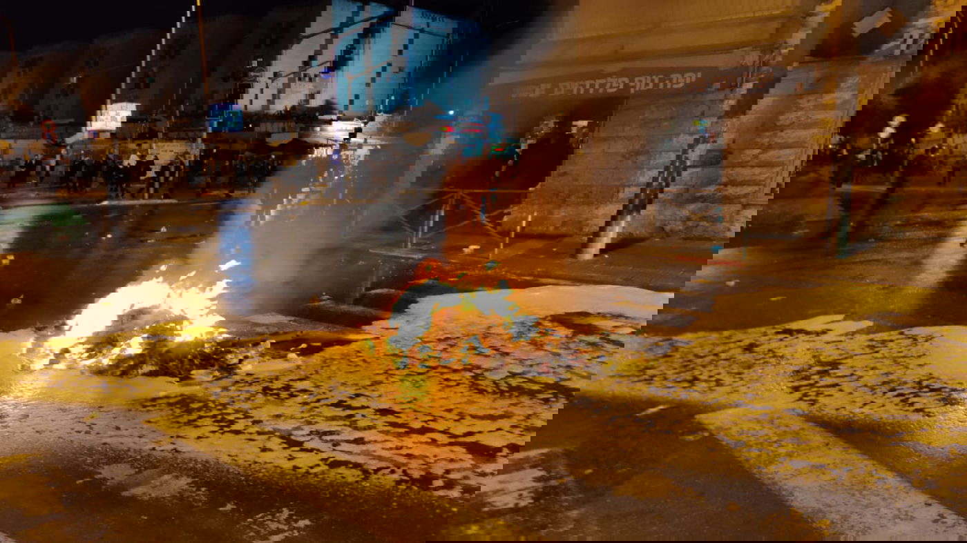 המחאה על מות הנער; 39  מפגינים נעצרו