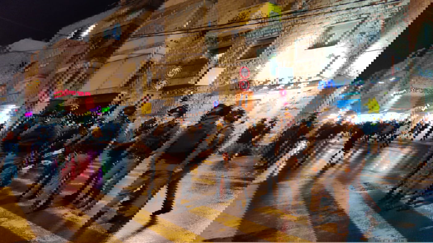 המחאה על מות הנער; 39  מפגינים נעצרו