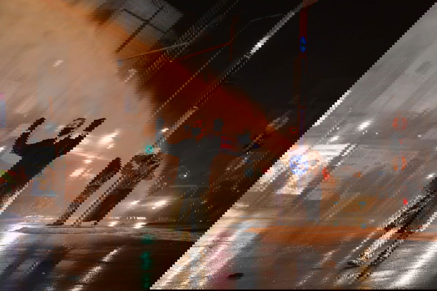 המחאה על מות הנער; 39  מפגינים נעצרו