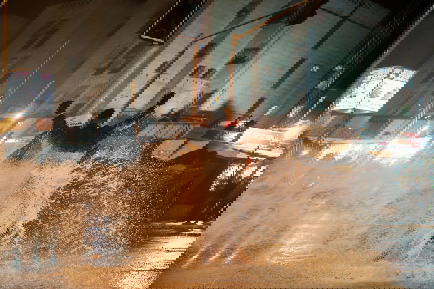 המחאה על מות הנער; 39  מפגינים נעצרו