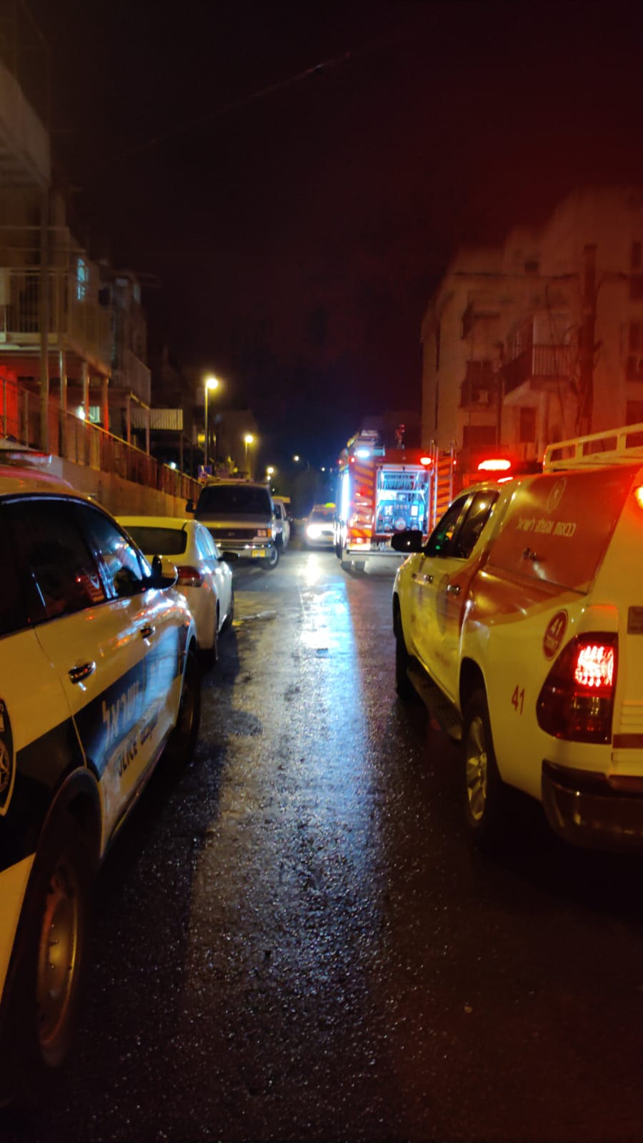 אנרכיה ברחובות: רכב הוצת בשמואל הנביא