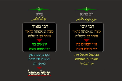 מסכת פסחים, דף מ"א • סיכום והמחשה של הדף היומי