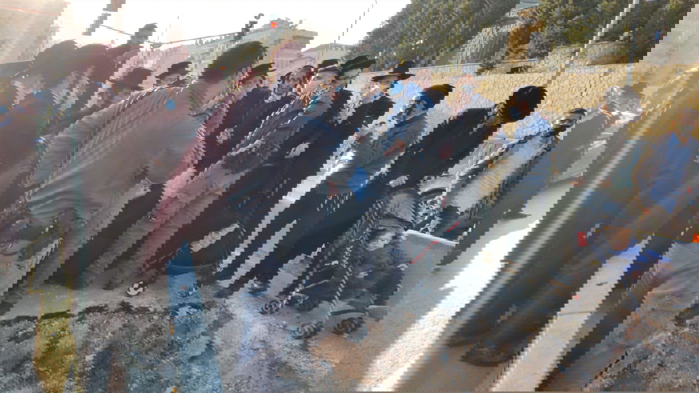 אחרי תחילת החפירות: ההפגנות התחדשו