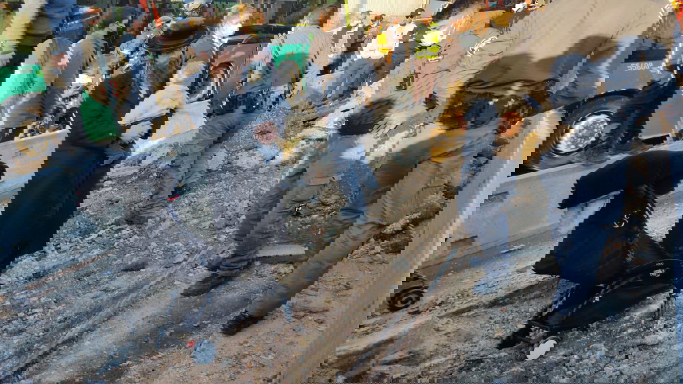 אחרי תחילת החפירות: ההפגנות התחדשו