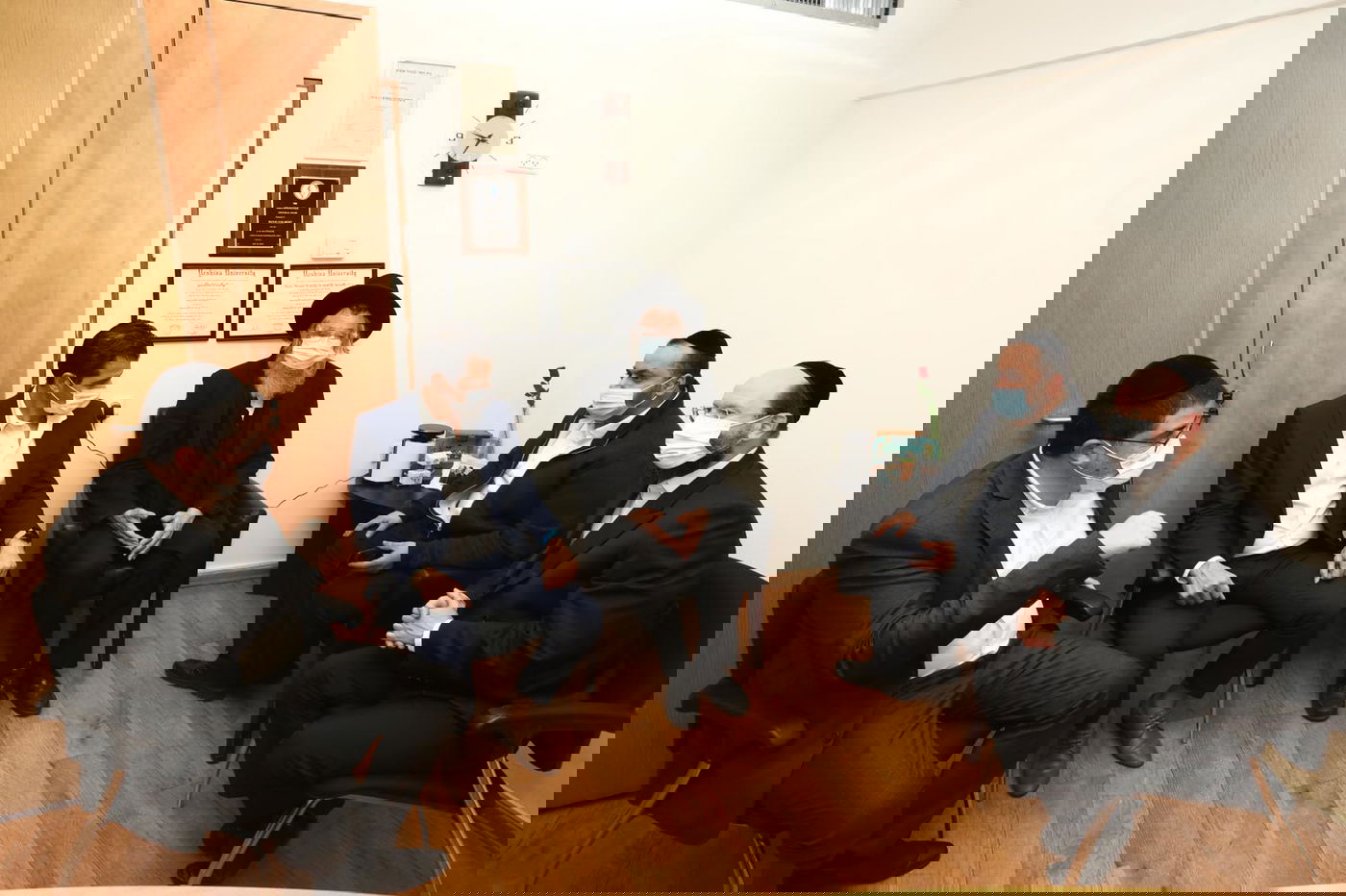 לאחר שנטל את החיסון: ראש ישיבת חברון נדבק בנגיף