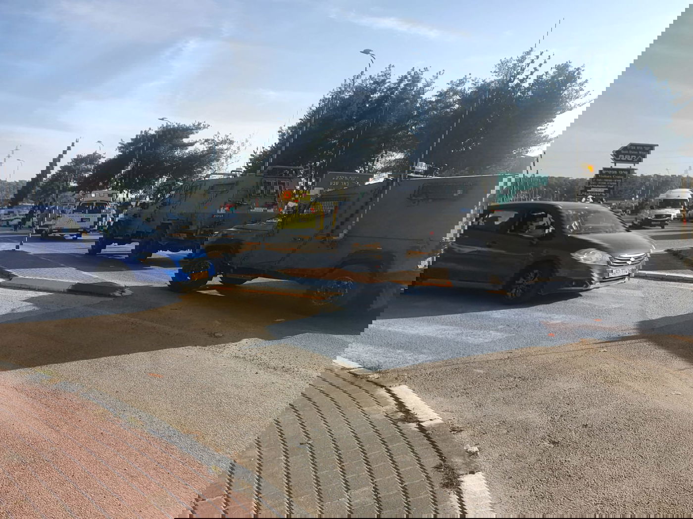 ניסיון פיגוע: מחבל ניסה לתקוף אזרח עם סכין קצבים ונורה