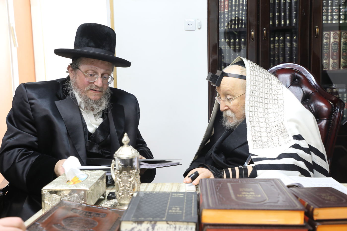 הרבי מראדז'ין ביקר אצל האדמו"ר מביאלה