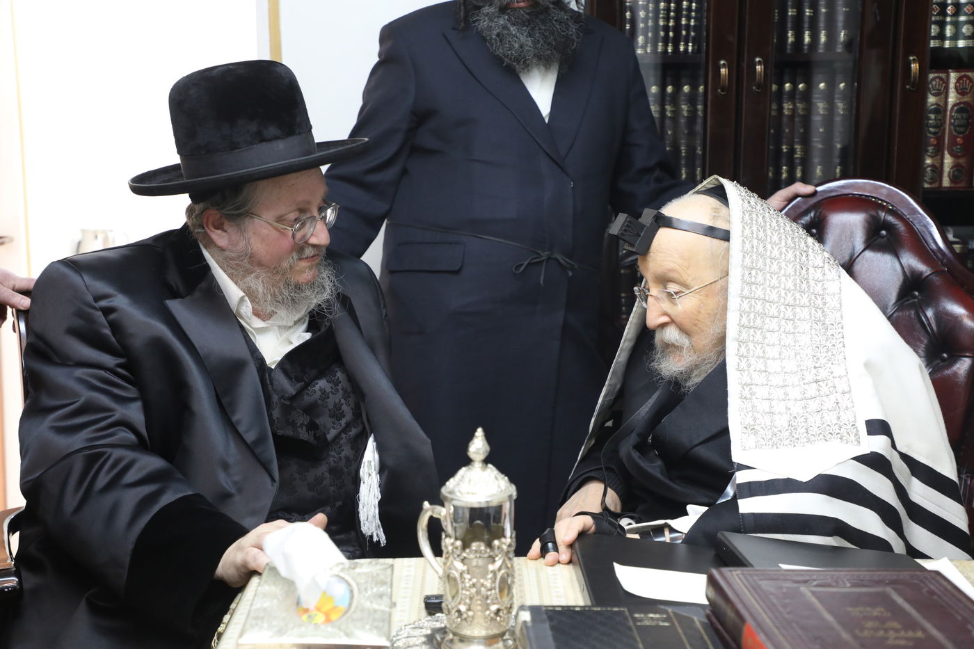 הרבי מראדז'ין ביקר אצל האדמו"ר מביאלה