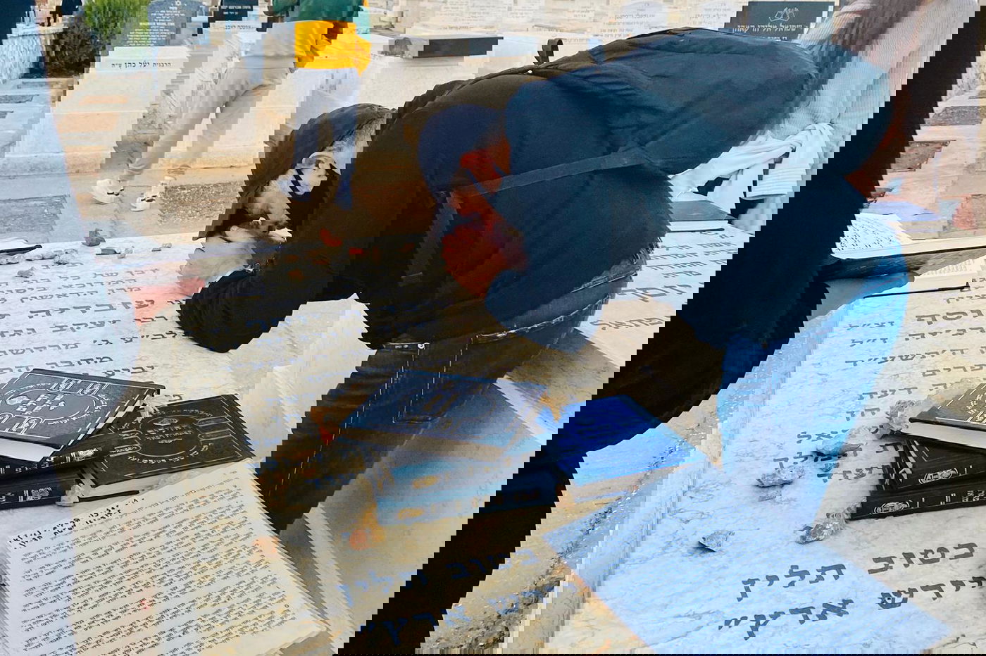 השחקן שחזר בתשובה התפלל בציון של מרן