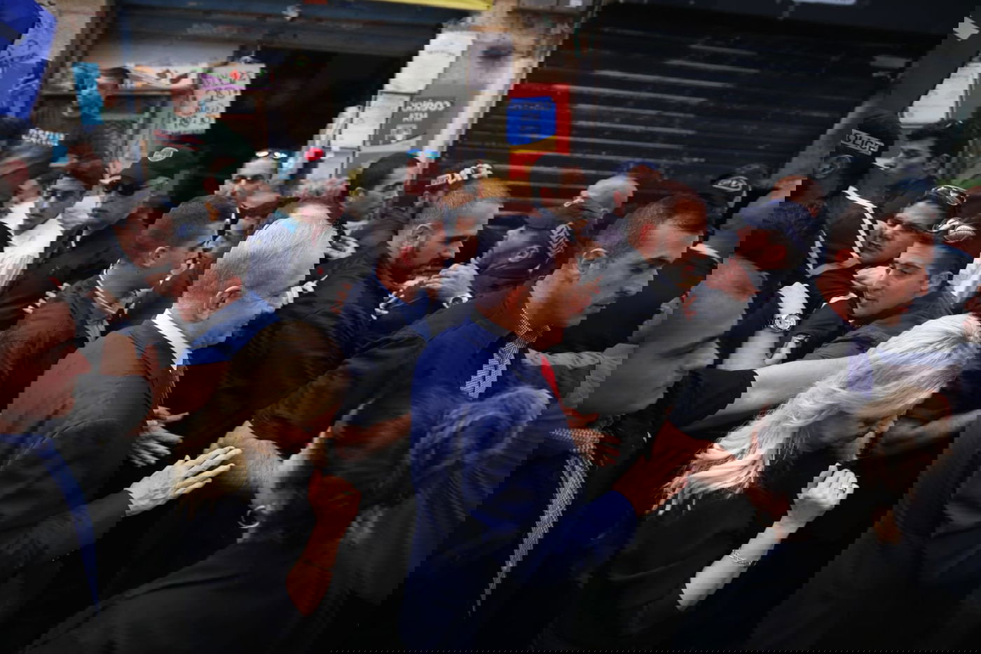 נתניהו מאובטח. ארכיון