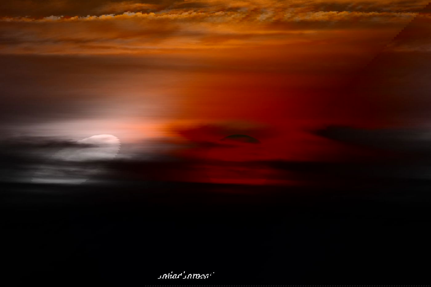 שניה אחרי שניה: תיעוד השקיעה המרהיבה