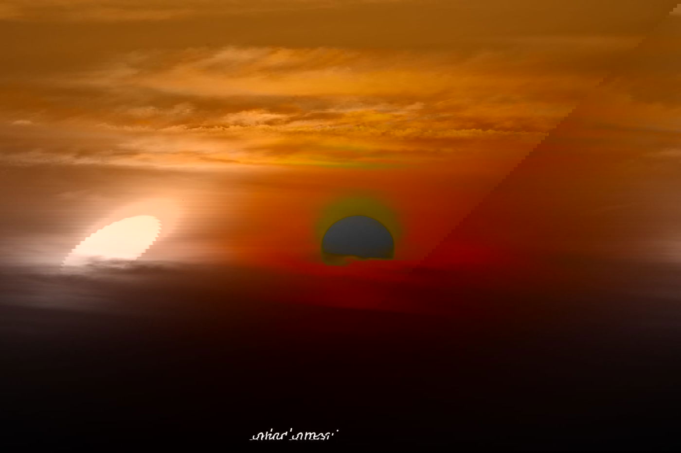 שניה אחרי שניה: תיעוד השקיעה המרהיבה