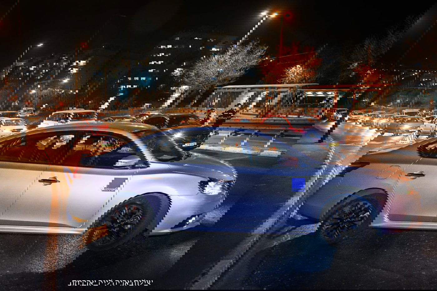 ליד שמעון הצדיק: גלריה ממחסום המשטרה