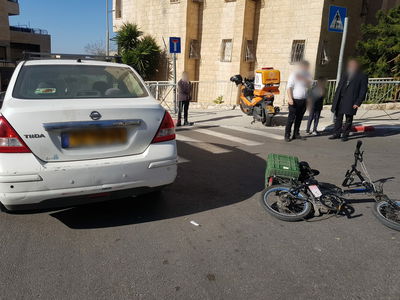 זירת התאונה