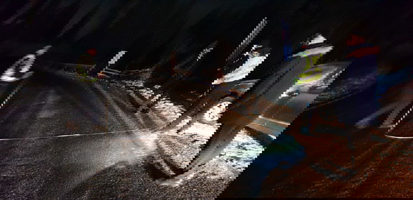 פיני איינהורן ניצל בנס: "הרכב החליק"; צפו