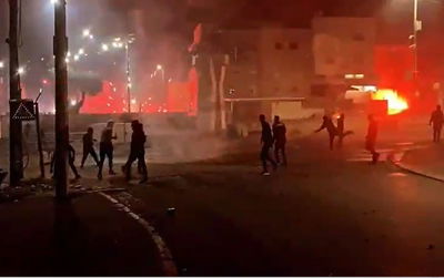 כך נראית קטטה בין 2 חמולות בכפר מנדא