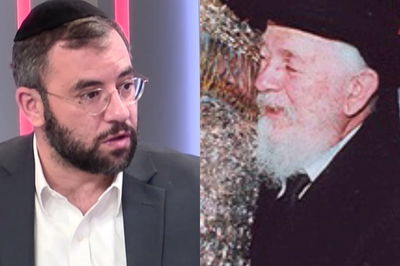 הגאון הגדול רבי הלל זקס זצ"ל, עם יבל"א אבי מימרן