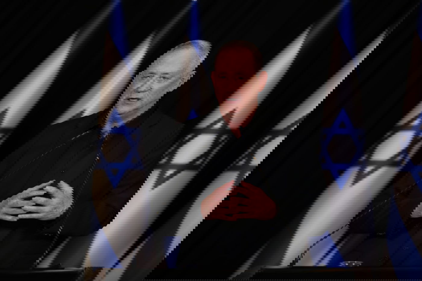 בני גנץ בנאומו, השבוע