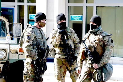 חיילי המשמר הלאומי בוושינגטון