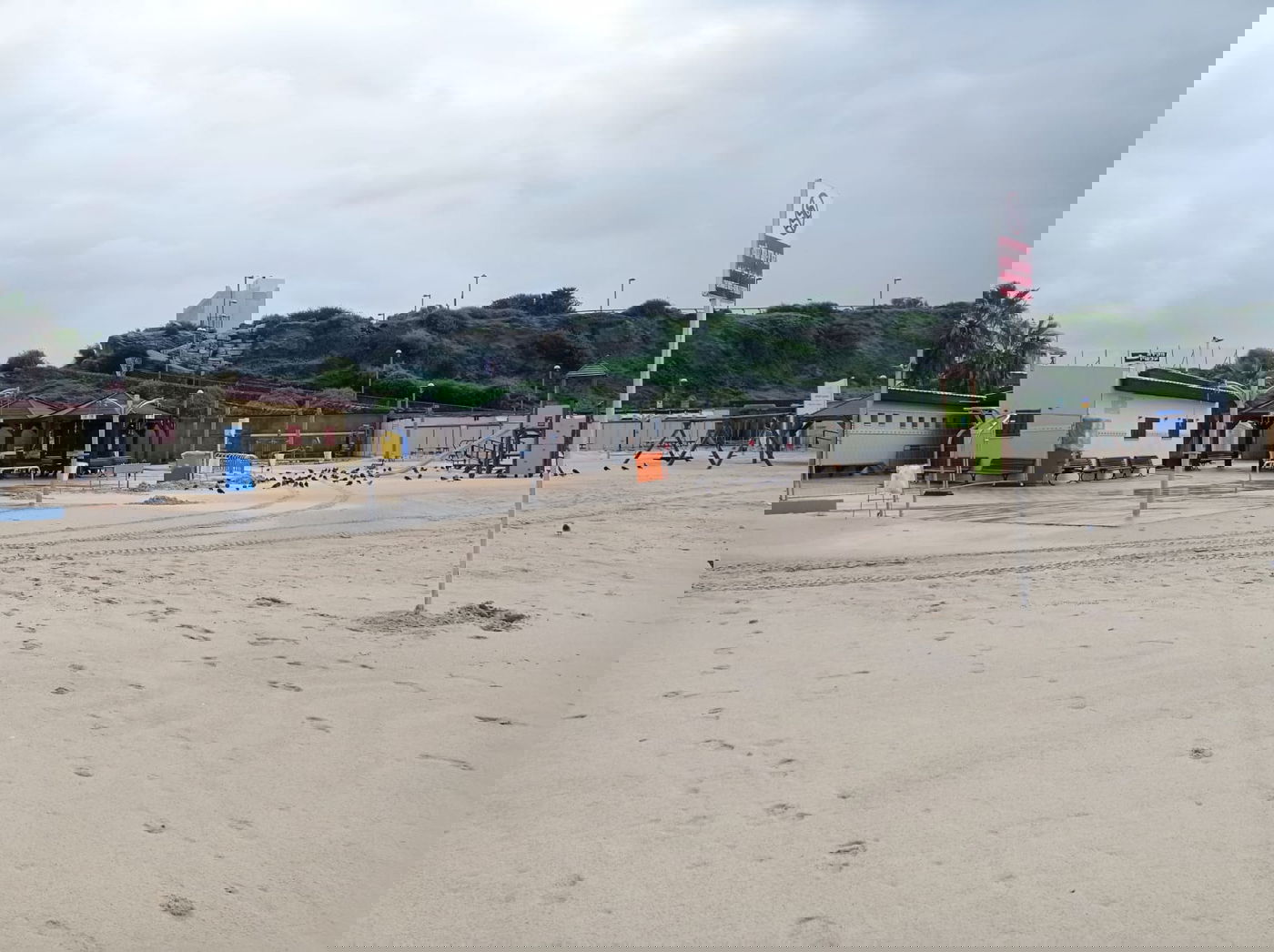 איך נראה החוף הנפרד - בשיא החורף? צפו