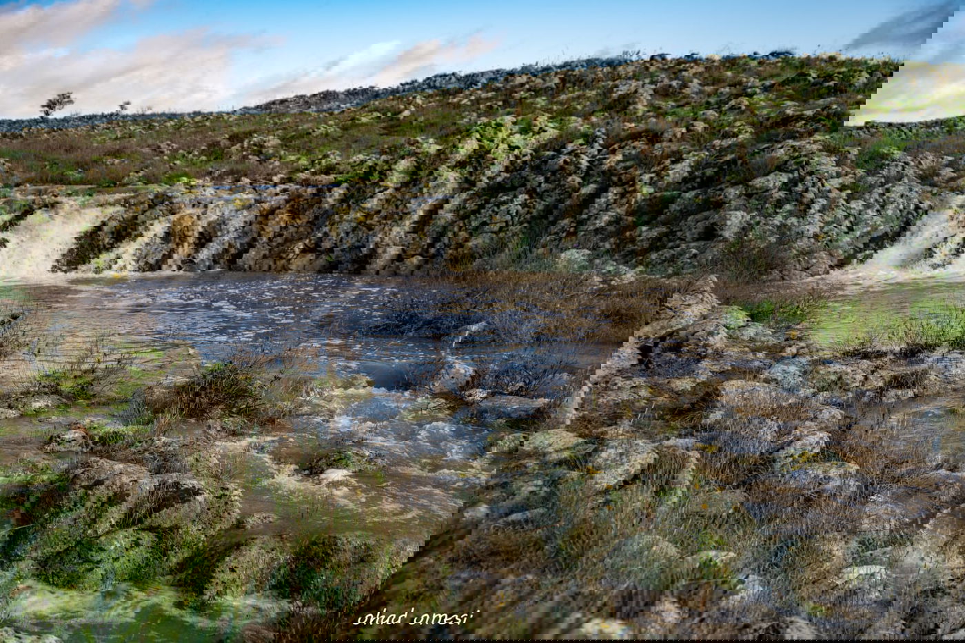 וואו: זרימה מדהימה בנחל דליות ובריכת קשת