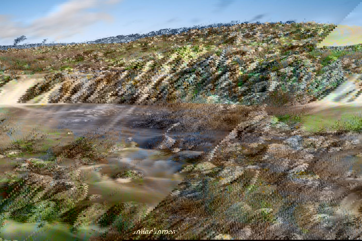 וואו: זרימה מדהימה בנחל דליות ובריכת קשת