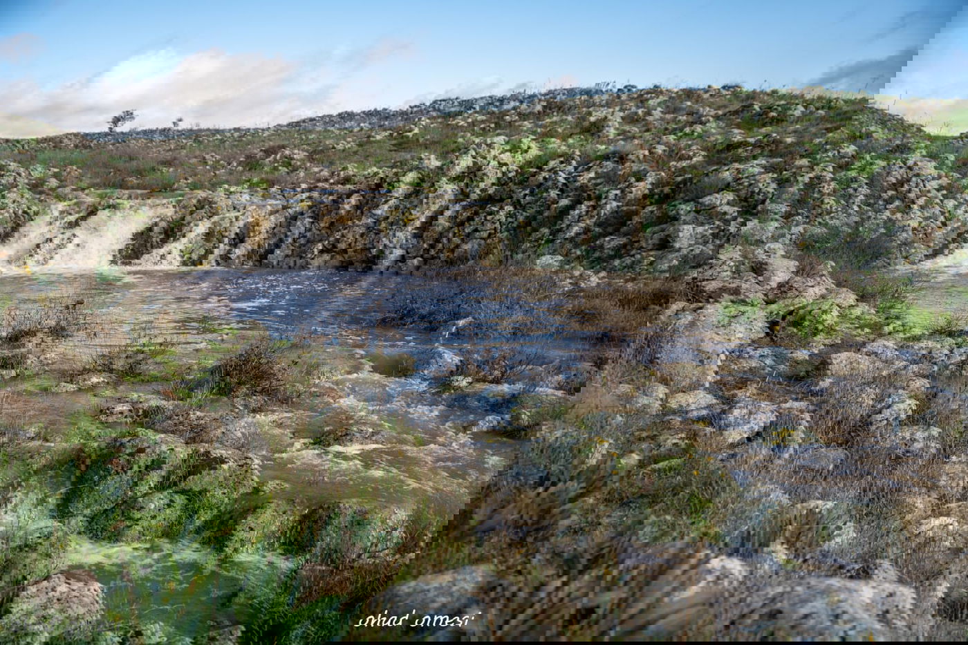 וואו: זרימה מדהימה בנחל דליות ובריכת קשת