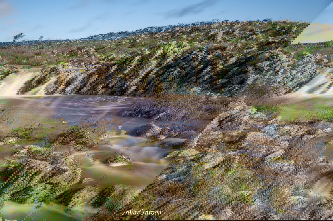 וואו: זרימה מדהימה בנחל דליות ובריכת קשת