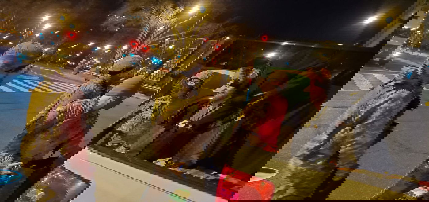 העסקן החרדי יצא לפנק את החיילים בקור