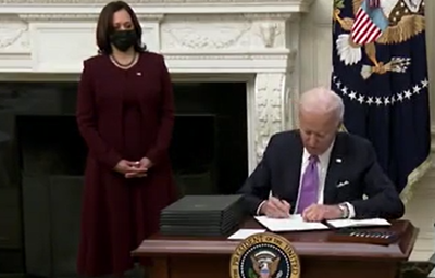 ביידן נאבק בקורונה: בידוד למגיעים לארה"ב