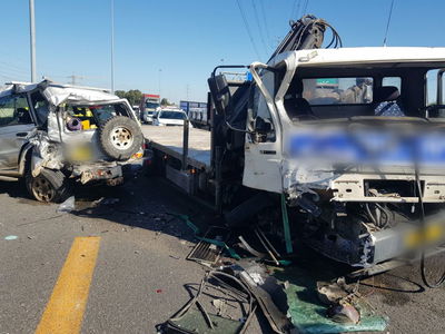 זירת התאונה