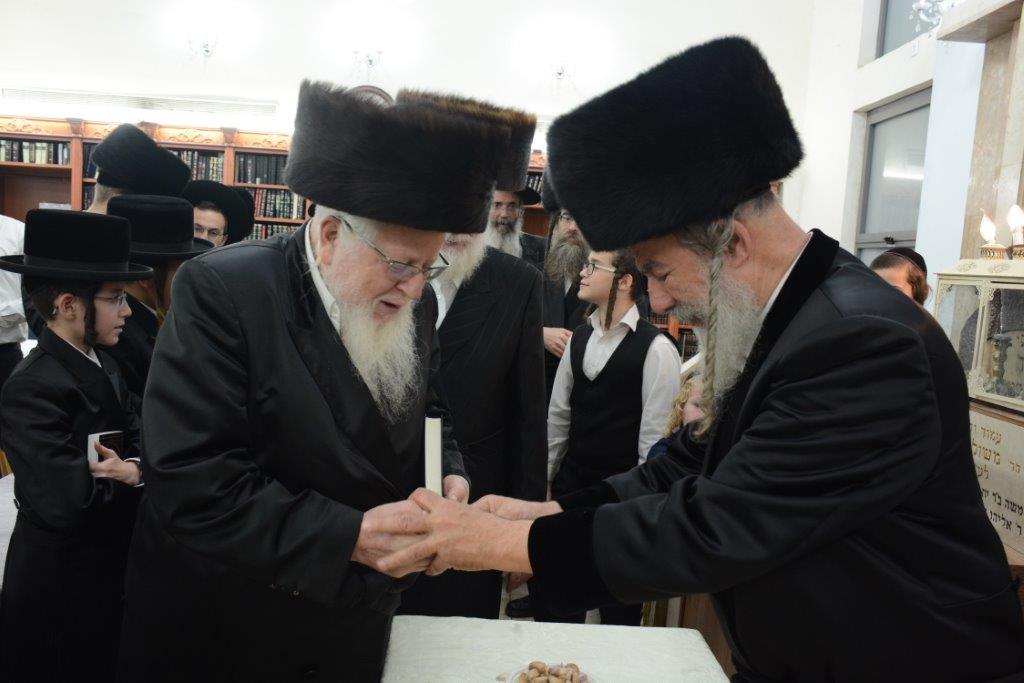 המנוח זצ"ל עם האדמו"ר מאשלג