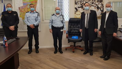 המפגש עם מפקדי המשטרה