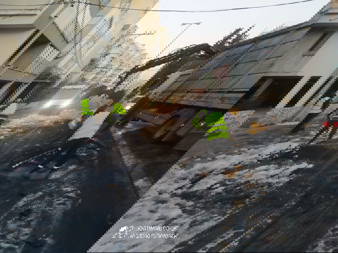 כך הוחזר הרחוב הבני ברקי לשגרה; תיעוד