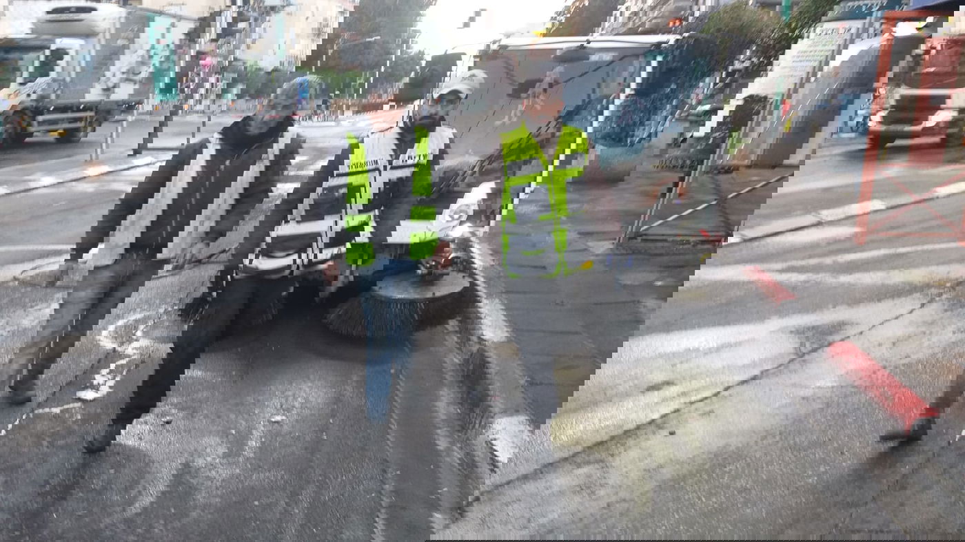 כך הוחזר הרחוב הבני ברקי לשגרה; תיעוד