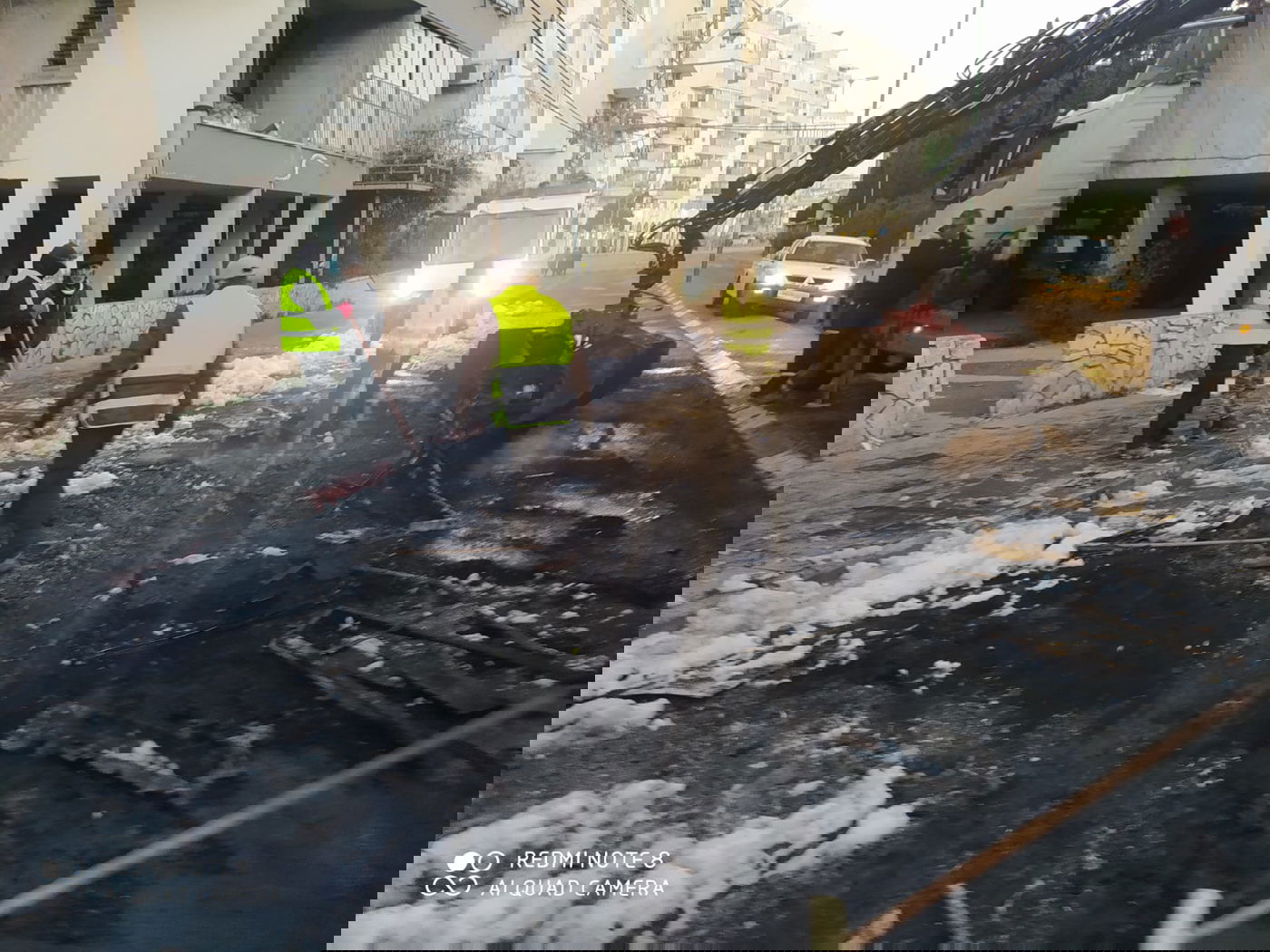 כך הוחזר הרחוב הבני ברקי לשגרה; תיעוד