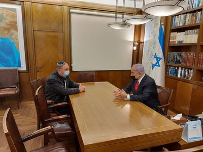 רביבו בפגישה עם נתניהו
