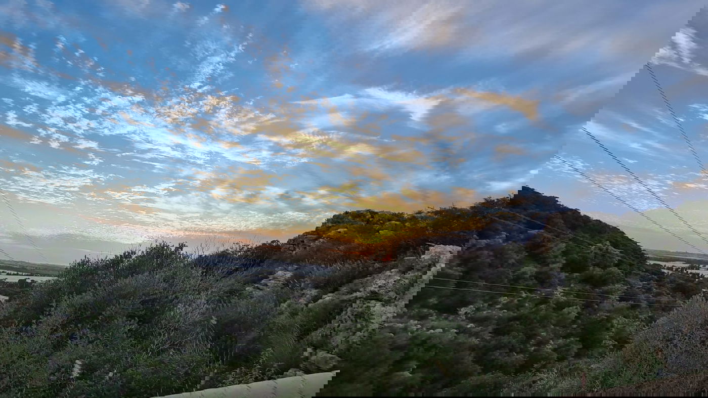 תיעוד עוצר נשימה: השקיעה בהרי הכרמל