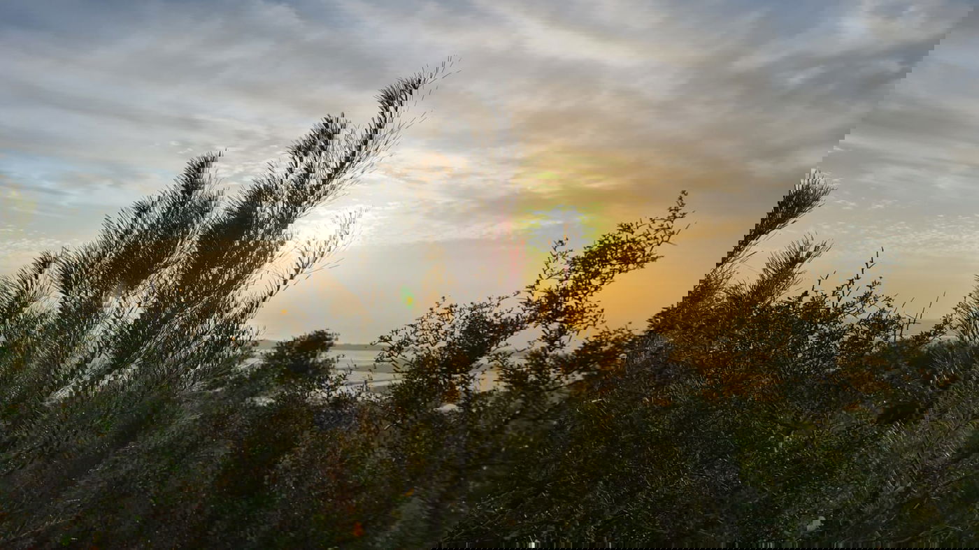 תיעוד עוצר נשימה: השקיעה בהרי הכרמל